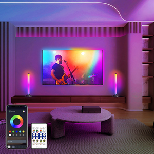 LED <b>Light</b> Bar, Music Sync RGB Colorful RGB LED PVC <b>Smart</b> Strip <b>Lights</b> USB 2pcs Ambient <b>Light</b> APP Control - Product Image 3