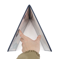 Protège-diplôme et porte-certificat en cuir PU avec logo doré, taille personnalisable, marque Mondon