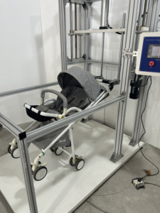 Machine d'essai de poussette pour bébé ASTM F833 BSL1996 EN1888, <span class=keywords><strong>testeur</strong></span> de fatigue du poignée de poussette pour bébé - Product Image 4