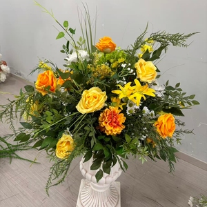 Bola de Flores Artificiales, Bola de Flores Rosa Grande, Centro de Mesa de Lujo para Bodas, Decoración para Mesa - Product Image 5