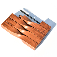 Pour un volume et une longueur accrues, effet recourbant, waterproof, anti-bavures, tube carré texture bois 8ml, cosmétiques OEM ODM marque privée