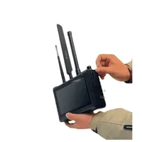 Détecteur de drones portable DR400-D et intercepteur vidéo pour la sécurité de l'espace aérien et les opérations anti-drone