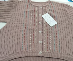 Maglione Pullover da <span class=keywords><strong>Donna</strong></span> Oversize a Spalla Cadente in Maglia a Costine Larga, con Orlo a Costine Larga, Personalizzato ODM di Alta Gamma, Primavera Autunno, 5G 300G - Product Image 3