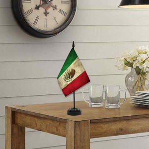 День независимости Мексики настольный флаг 14x21 см с основанием для пресса праздничные украшения - Product Image 5