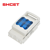 Interruptor Seccionador de CC con Fusible, Desconectador de Fusibles de CC de 160A, 250A, 400A, 630A, Desconectador de Fusibles de CC HR17, Desconectador de Fusibles de CC para Baterías y Paneles Solares