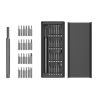 Juego de Destornilladores de Precisión Mingtu 25 en 1, Puntas de Acero, Mango de Aluminio para Reparación de Teléfonos Móviles - Kit Personalizable OEM/ODM