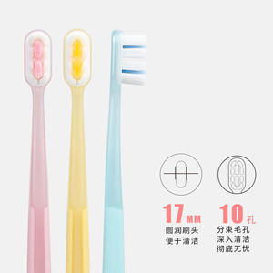 Brosse à dents personnalisable à poils souples pour enfant, poils en nylon courbés 3D, usage domestique SF1329 - Product Image 3