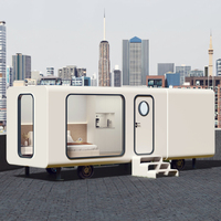 2025 Capsule spatiale moderne de luxe de 4m Capsule modulaire préfabriquée Petite maison Capsule spatiale pour maison mobile pour hôtel et villa