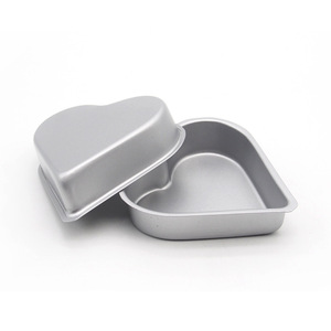 Molde para Hornear Antiadherente de 3.5 Pulgadas, Molde para Pastel, Molde para Bizcocho en Forma de Corazón, Acero al Carbono, Molde para Mousse, Mini Molde para Pan - Product Image 5