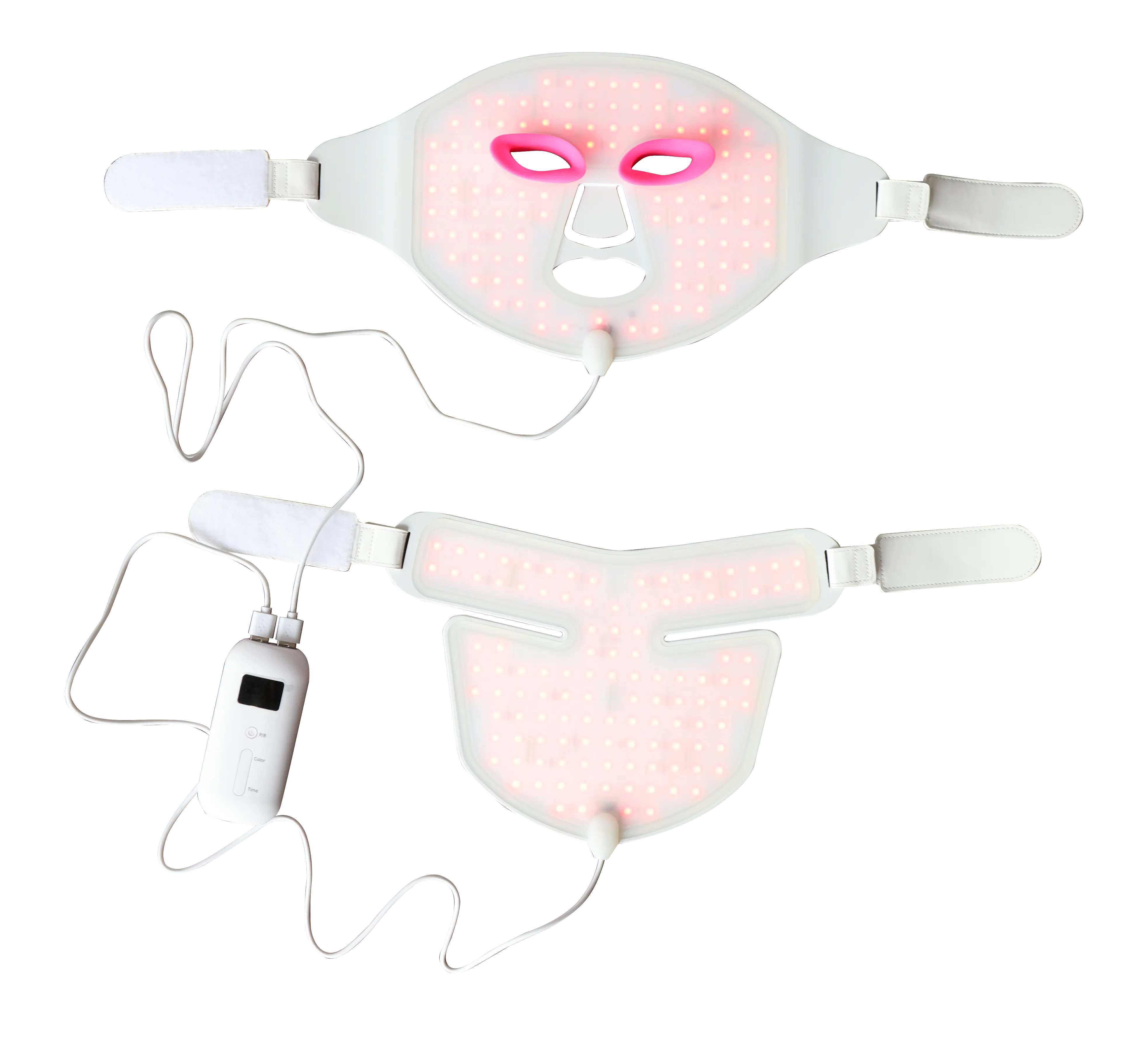 Shenzhen Ideatherapy masker wajah Led warna-warni, perangkat kecantikan baru 7 warna cahaya untuk perawatan kulit wajah