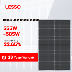 แผงเซลล์แสงอาทิตย์580W ประสิทธิภาพสูงแผงเซลล์แสงอาทิตย์โมดูล PV 550W บ้าน USA ระบบไฟฟ้าใช้ในเชิงพาณิชย์ - Product Image 1