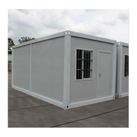 Maison conteneur préfabriquée détachable de 20 pieds, kit de maisonnette, cabane de jardin