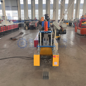 Easy Operation <strong>Shutter</strong> Door Sliding Guide Rails Making Machine <strong>Roll</strong> Forming Machine Sliding Gate Rail - Product Image 2