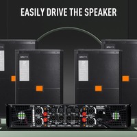Amplificateur de puissance principal de scène professionnel 4 canaux AC4 800W * 4 haut-parleurs amplificateurs audio pour scène