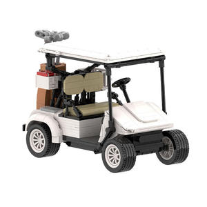 Modèle de jouet de construction pour enfants Masterpiece Golf M24003, chariot de golf, transfrontalier - Product Image 2
