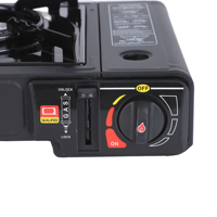 Grande remise Accessoires de camping ultralégers Réchaud à gaz de camping portable à brûleur unique pour l'extérieur