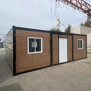 Casa Contenedor Plegable de 20 pies/40 pies, Construcción de Panel Sándwich Metálico, Completamente Amueblada, Energía Solar, Diseño Moderno para Exteriores - Product Image 5