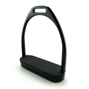 Paire de selles de cheval en acier inoxydable Western Riding Etriers Colorés Or Noir Rainbow Tread - Product Image 3