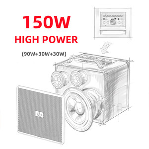 Xdobo sấm 1978ii Cổ Phiếu mới đến với chứng nhận chất lượng cao không thấm nước Đảng loa màu xanh răng bên hộp - Product Image 5