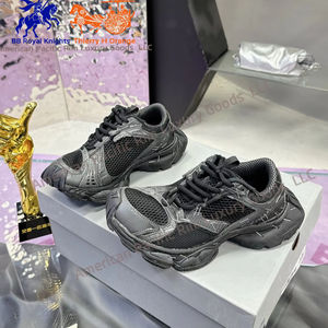 Chaussures de sport pour hommes de qualité supérieure, en polyuréthane et fibre de polyester, baskets décontractées, style marche, course et tennis - Product Image 1