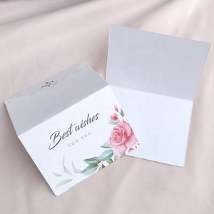 <span class=keywords><strong>Cartolina</strong></span> di auguri decorativa colorata personalizzata stampata personalizzata resa durevole in cartone Kraft Art Offset per uso aziendale - Product Image 3