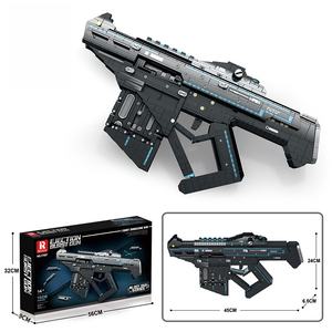 Juego <span class=keywords><strong>de</strong></span> Bloques <span class=keywords><strong>de</strong></span> Construcción <span class=keywords><strong>de</strong></span> Plástico para Arma <span class=keywords><strong>de</strong></span> Francotirador <span class=keywords><strong>de</strong></span> Precisión AWM, Personalizable, para Coleccionistas Adultos, Exhibición y Colección - Product Image 3