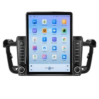 Autoradio Android 9,7 pouces avec écran tactile, navigation GPS, Carplay, stéréo multimédia, lecteur radio pour Peugeot 508 2011~2017