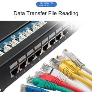 XXD Super Class 5 Cable de red Cat5e Cat6 sin blindaje 100M Par trenzado RJ45 Interfaz Conductor de cobre Cable de conexión - Product Image 4