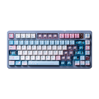 Clavier de jeu mécanique personnalisé OEM/ODM, disposition 75 %, éclairage RGB, sans fil/filaire, fournisseur OEM
