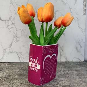 Florero de libro nórdico para sala de estar para flores secas, jarrones decorativos para jardín del Día de la madre, jarrón moderno para decoración de boda, maceta de flores - Product Image 2