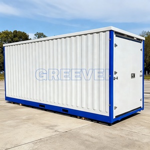 8 'x 16' 8 'x 20' unità di stoccaggio auto riposizionabili in metallo contenitore di stoccaggio portatile pieghevole impianto di Self-Storage - Product Image 4