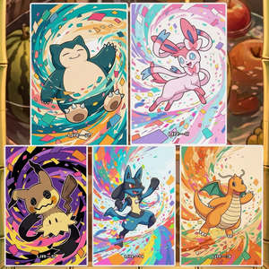 Póster Decorativo de Anime Pokémon, Pikachu, Charizard, Eevee, Impresión Shikishi Coleccionable, Póster de <span class=keywords><strong>Manga</strong></span> Japonés, Decoración de Pared para Mesa de Juego, Decoración de Habitación - Product Image 2