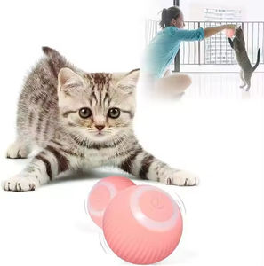 Juguete Eléctrico Interactivo Ecológico con Bola Rodante Inteligente por Gravedad para Gatos, Bola Mordedora para Gatos que se Cansa de Morder, Empaque Transfronterizo - Product Image 3