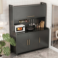 Buffet contemporain en métal moderne pour salle à manger, salon, cuisine, chambre, hôtel, entrée et rangement