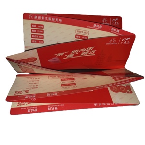 Giấy Nhiệt Bán Sỉ Giá Xuất Xưởng Vé Máy Bay Trống Thẻ Lên Máy Bay Tùy Chỉnh - Product Image 5