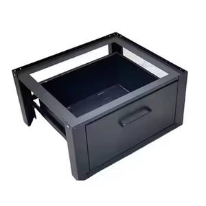 Casiers modernes en acier avec tiroirs pour meubles de maison, base de lave-linge, rangement chambre et salle de bain - Product Image 5