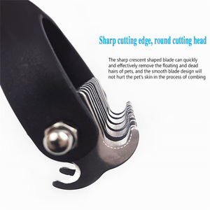 Venta al por mayor de cepillo autolimpiador para perros, fácil de limpiar, cepillos de aseo para mascotas, herramientas de aseo para perros y gatos - Product Image 2