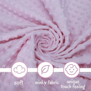 Mantas de Seguridad de Unicornio para Bebés, Manta de Peluche Suave Rosa para Niñas, Juguete de Peluche para Acurrucarse, Animales de Peluche para Bebés - Product Image 3