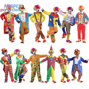 Disfraz de Payaso Adulto HESPER para Cosplay y Juego de Roles, Conjunto de Mono y Vestido para Fiestas de Cumpleaños y Carnavales - Product Image 1