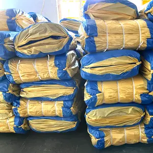 Pp-Sackpapier 50 Pfund 50 kg Sack gelb blau Polypropylen-Kunststoff Getreide-Sackbeutel günstiger Preis Obst- und Mehlbeutel