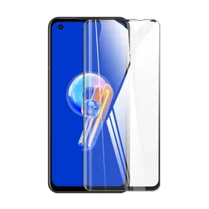 折扣产品20% 关闭盖9h手机全盖钢化玻璃屏幕保护器华硕ZenFone 9防刮擦