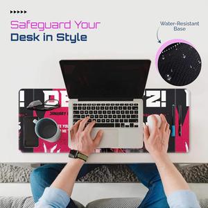 Rias Gremory Anime <b>Gaming</b> <b>Desk</b> <b>Mat</b> Natural Rubber Scratch Proof Rectangular 700x300mm Crimson Design in Stock - Product Image 5