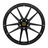 Velg JZ untuk Ferrari 488 SF90 1-Piece Forged Wheel 5x112 5x130 5x120 16 17 18 19 Inch 10 Spoke Rims