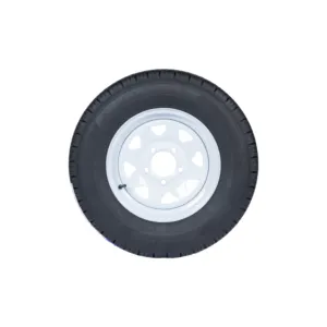 ST175/80R13 Trailer Tires with White Spoke Wheel China Tyres Supplier Wholesale Customized Low Price