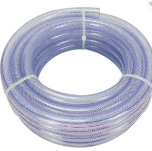 High quality 50mm x 50 meter PVC fiber braided hose