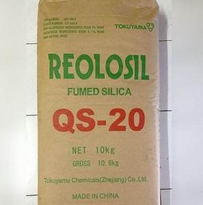REOLOSIL QS30C/QS40/DM10/DM20S/DM30/DM30S/MT10/PM10LV/PM20L/CP102/QS102/QS09/QS10/QS20/QS20LS/QS25/QS30 TOKUYAMA CARBON - Product Image 2