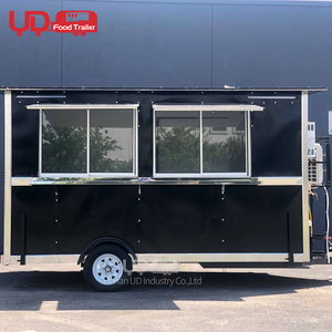 Rimorchio Mobile per Cucina 4M, Chiosco per Hot Dog, Carretto per Snack e Gelati, Bar Mobile per Birra, Food Truck in Vendita per USA ed Europa - Product Image 4