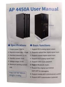 Professional DSP Power <b>Amplifier</b> HiFi Sound Quality <b>Car</b> Audio Modification Digital Signal Processor - Product Image 5