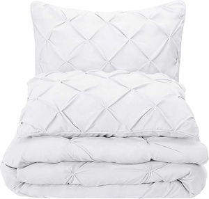 Pinch Pleat Comforter Bộ Đồ Giường Bộ Chăn - Product Image 2