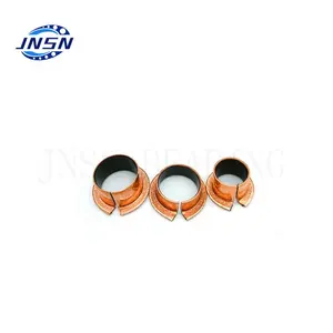 PTFE Rivestito Flangia Cespuglio, SF-1 SF-2 DU Cuscinetto, DP4 Autolubrificanti Boccola In Acciaio Bronzo PTFE autolubrificante scorrevole cuscinetto